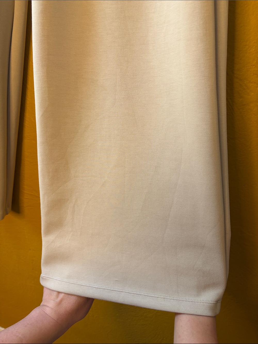 NWOT Halara Flex High Waisted Pleated Wide Leg Work Pants Beige XS Regular - Picture 5 of 8